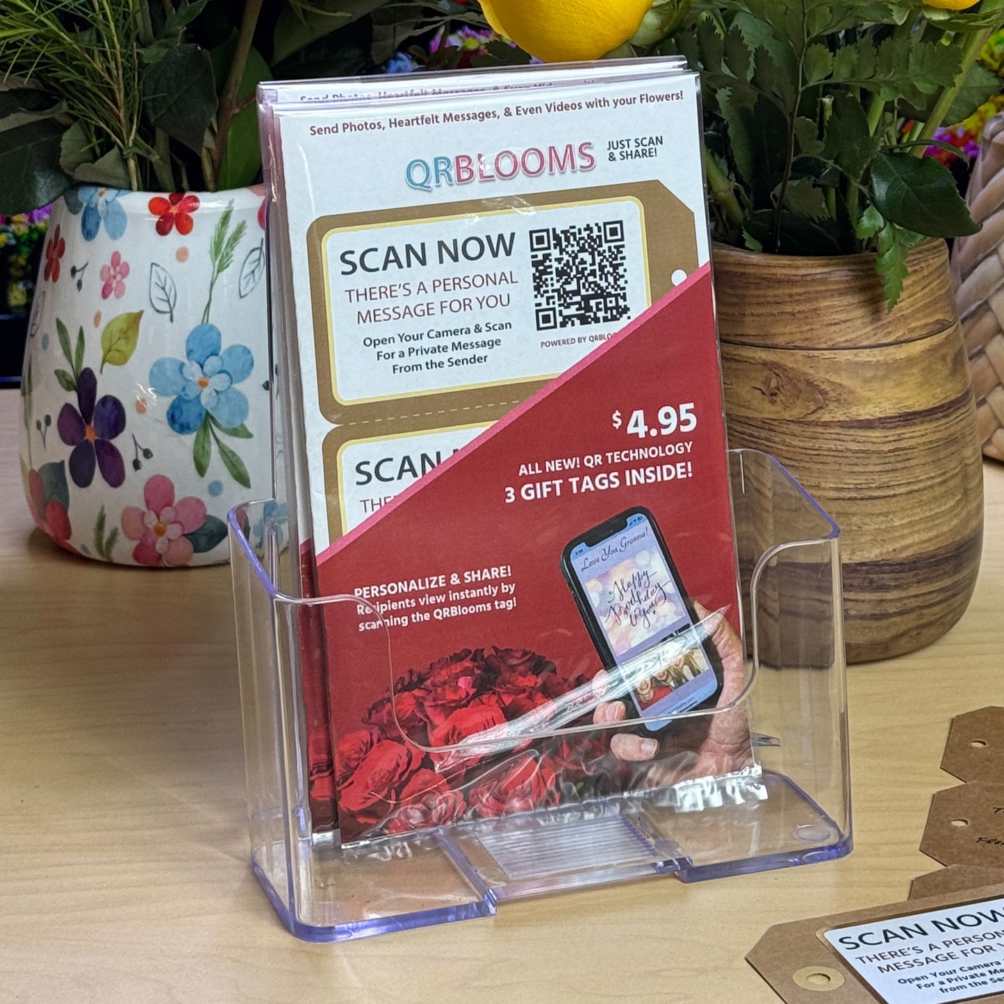 QRBlooms 3-Pack: All New QR Gift Tags!